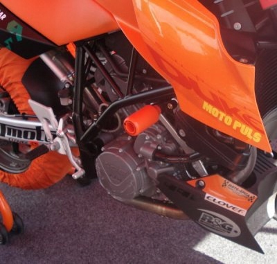 Vrchné Crashpady Classic Rg Racing Ktm 990/990R Duke 990SM 08- Oranžové
