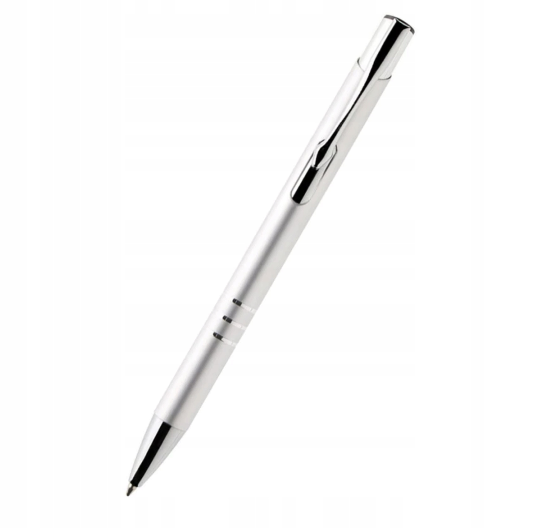 DŁUGOPISY REKLAMOWE z grawerem Z LOGO długopisy metalowe BRAGA 50szt Marka inna