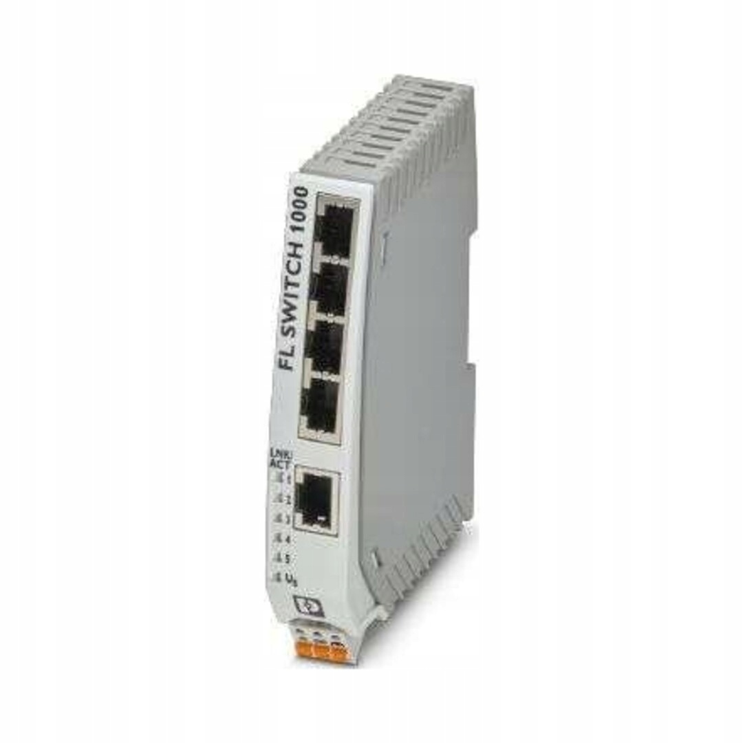 Switch Přepínač Ethernet Úzký 5 portů Phoenix Contact Switch 1005N