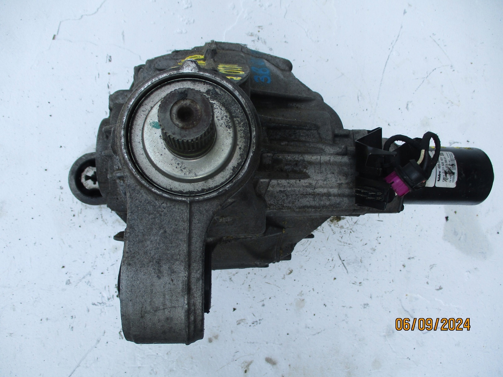 differential diff rear part rear VW TOUAREG 7P0 3,0TDI MND