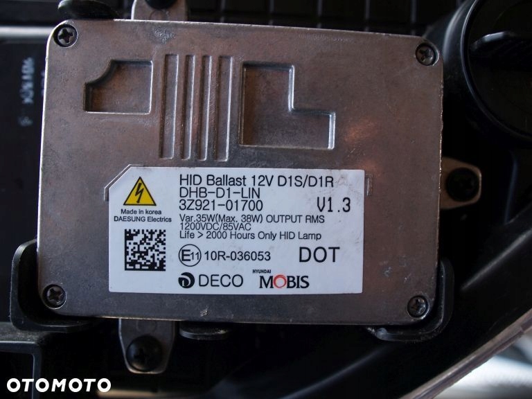 Kia Pro Ceed GT 12r xs Reflektor left light left
