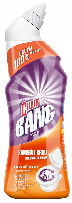 

Cillit Bang Żel do toalet kamień i rdza 750ml