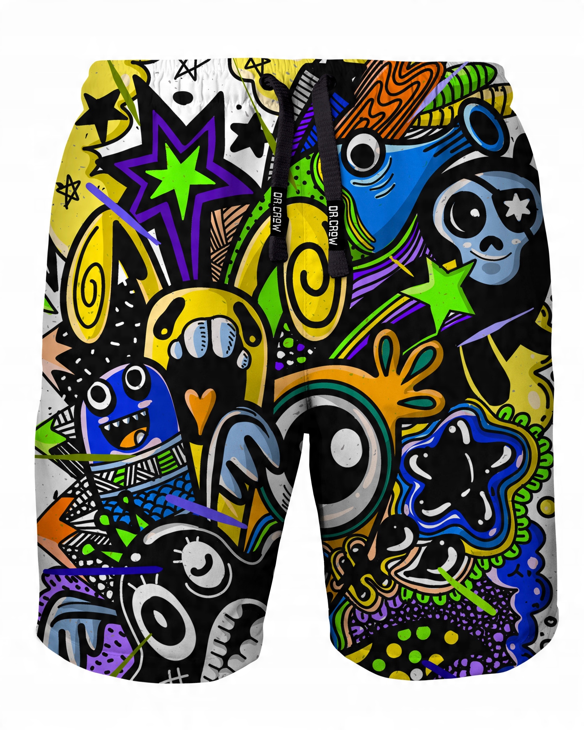 

Szorty Kąpielówki Plażowe Fullprint Doodle XL