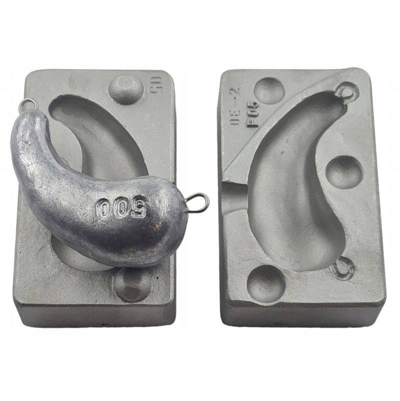 Forma do odlewania ciężarków wędkarskich 500 g (F-05)