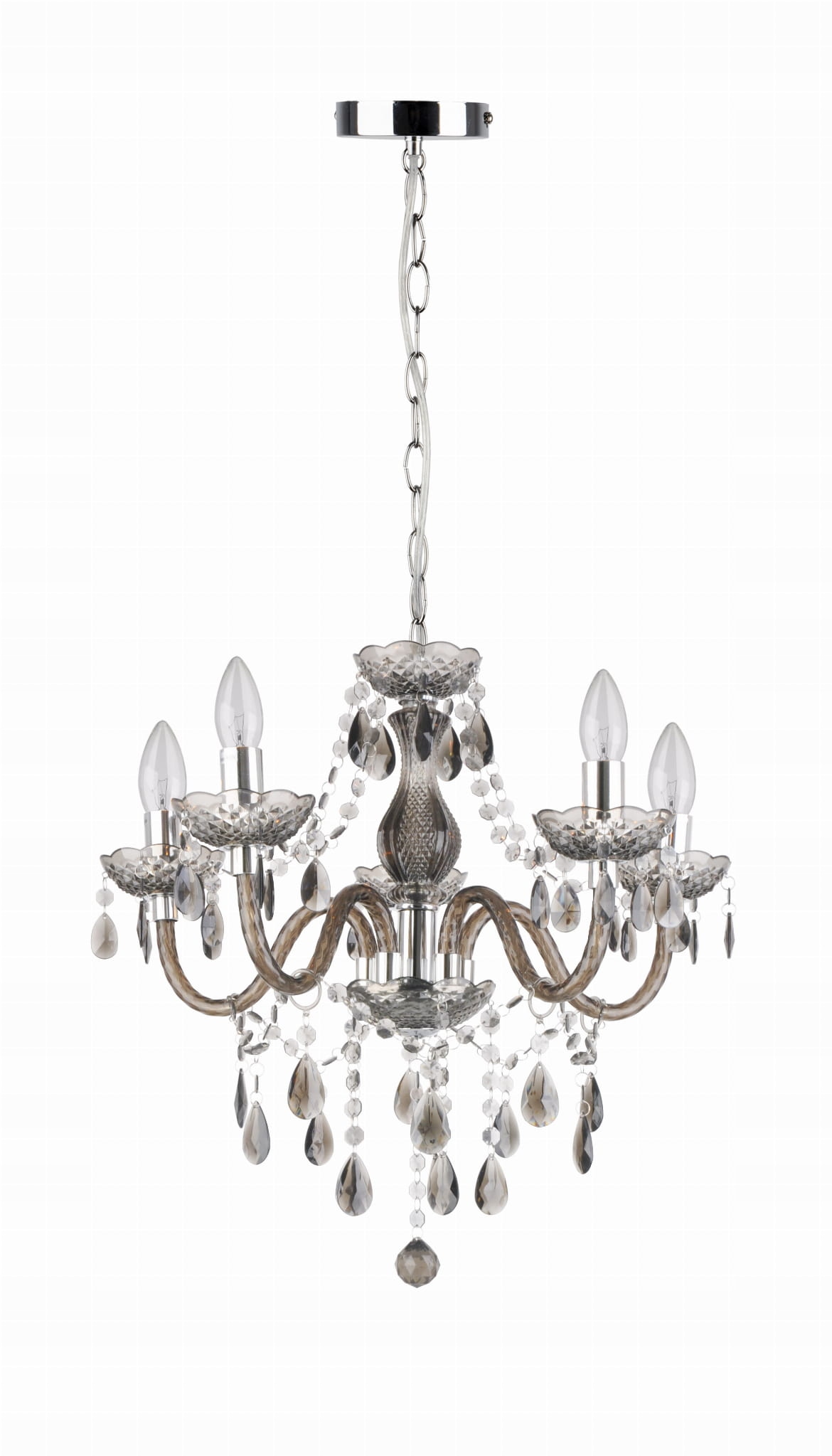 Marie previs 5 plameňový chróm/čierny 128305-02