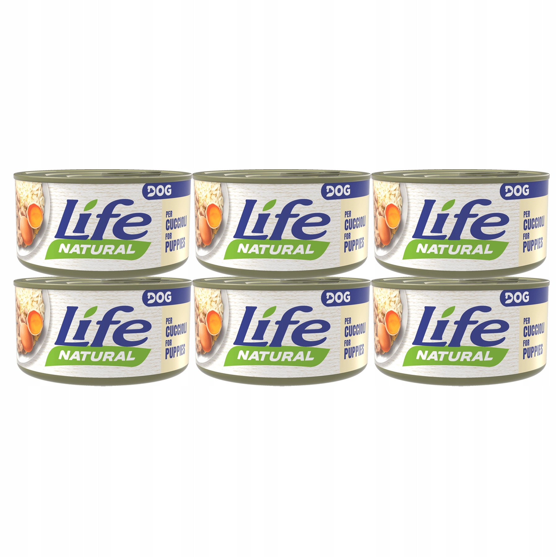 Levně Life Dog Krmivo pro štěňata konzerva 90g Set 12x90g