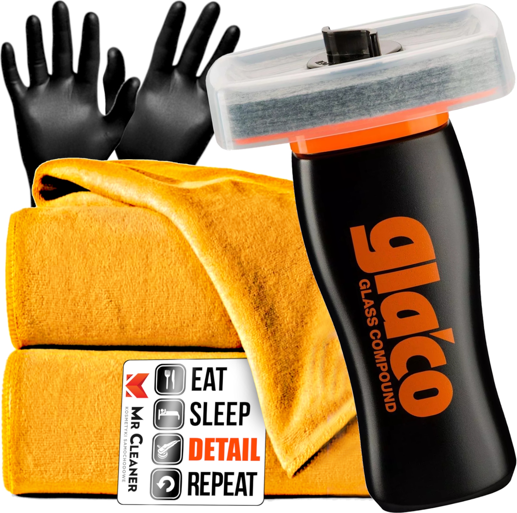 SOFT99 GLACO GLASS COMPOUND ŚRODEK DO CZYSZCZENIA SZYB W AUCIE 100 ML