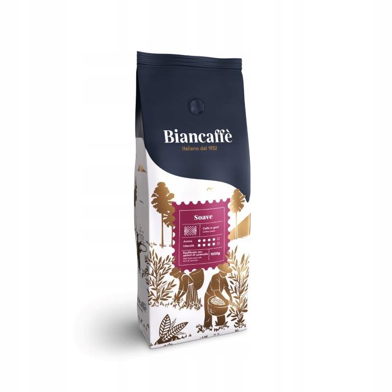 Levně Italská Zrnková Káva Biancaffe Espresso Bar Soave arabica robusta 1kg