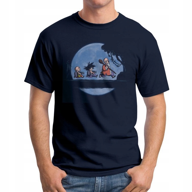 

Koszulka T-Shirt Goku Mr Roshi Krillin Moon L
