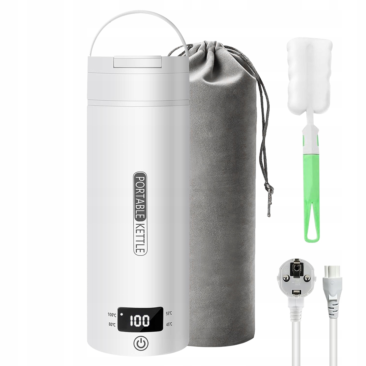 Elektryczny Czajnik Turystyczny Podróżny 300W 0,5L Mały