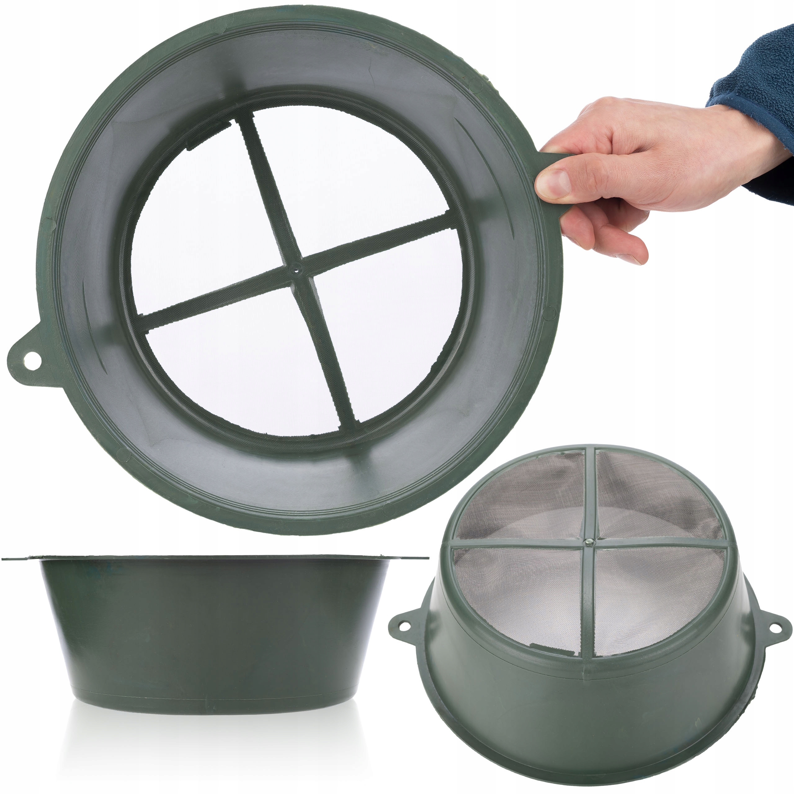 SITO SITKO DO FILTRACJI FARB NA WIADRO FARBY AGREGAT MALARSKI 300x230x110MM