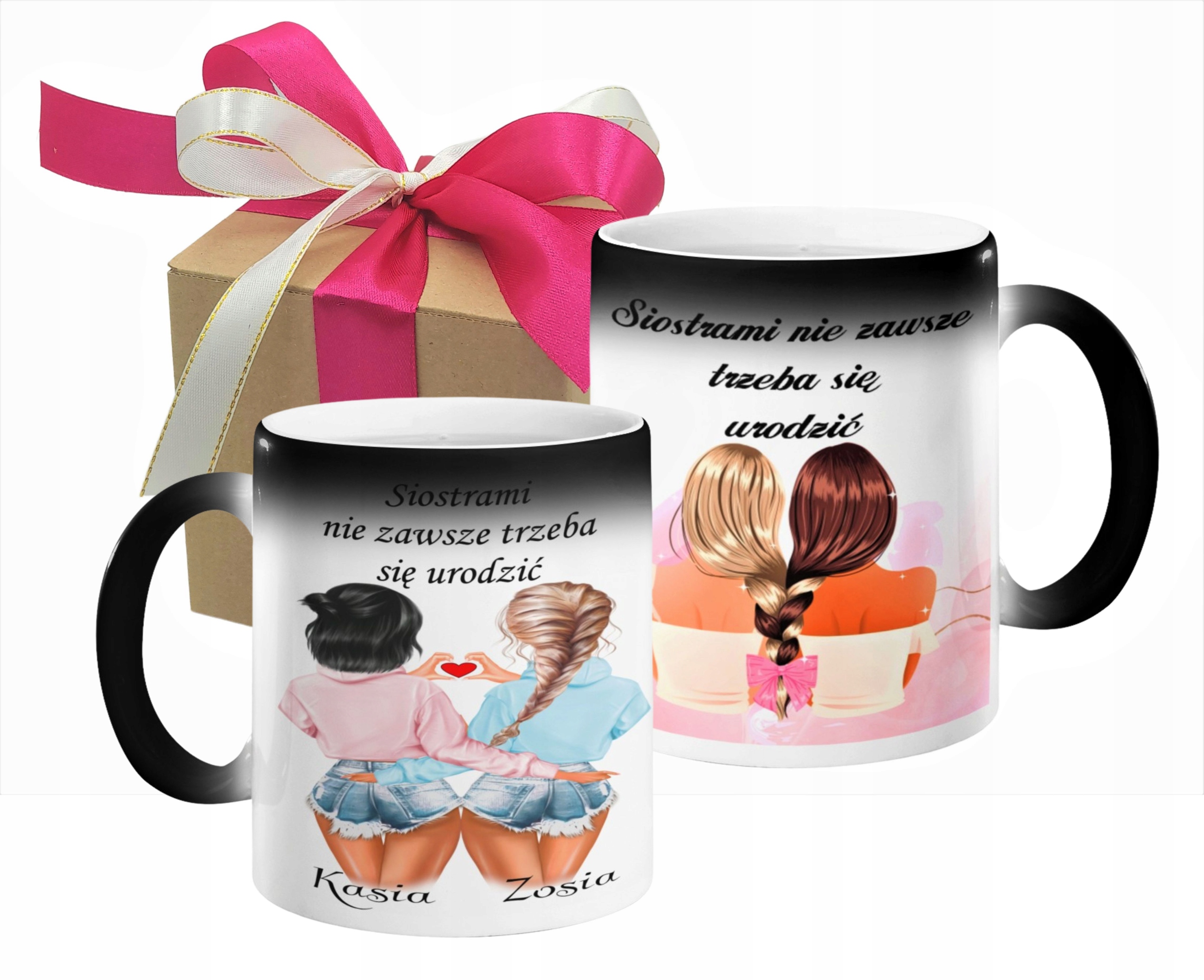KUBEK MAGICZNY DLA SIOSTRY KOLEŻANKI PRZYJACIÓŁKI Marka inna