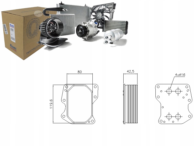 Chladič Oleje Citroen Jumper Fiat Ducato Ford T Nezbytnost řidiče #37