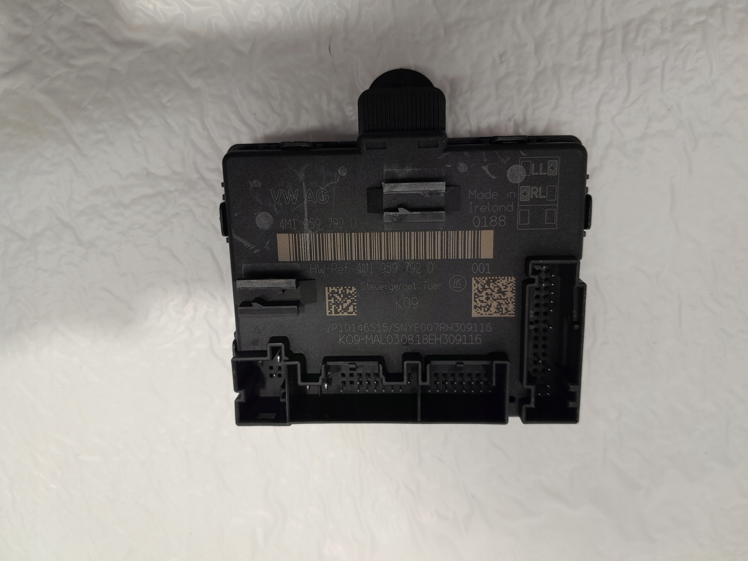 PORSCHE CAYENNE 9Y module control unit door 4M1959792D