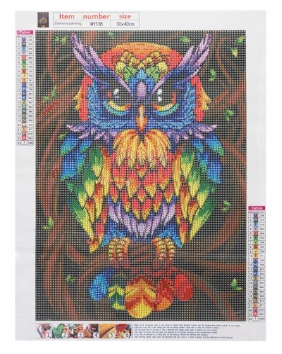 

Haft Diamentowy Diamond Painting 5D Zestaw Mozaika