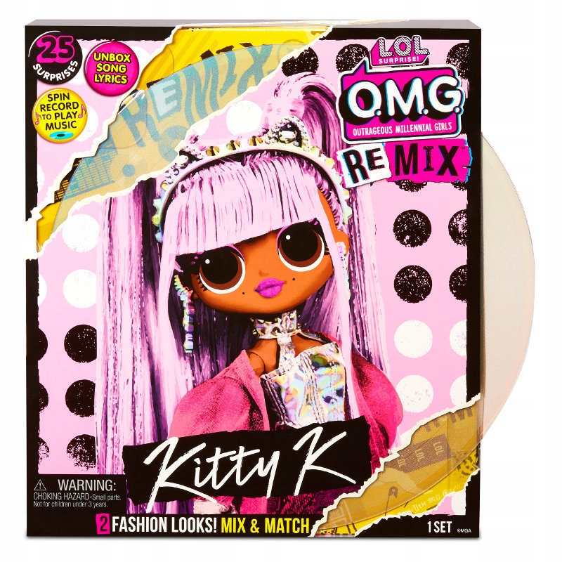 

Lol Surprise Omg Remix lalka Kitty K Queen O.m.g