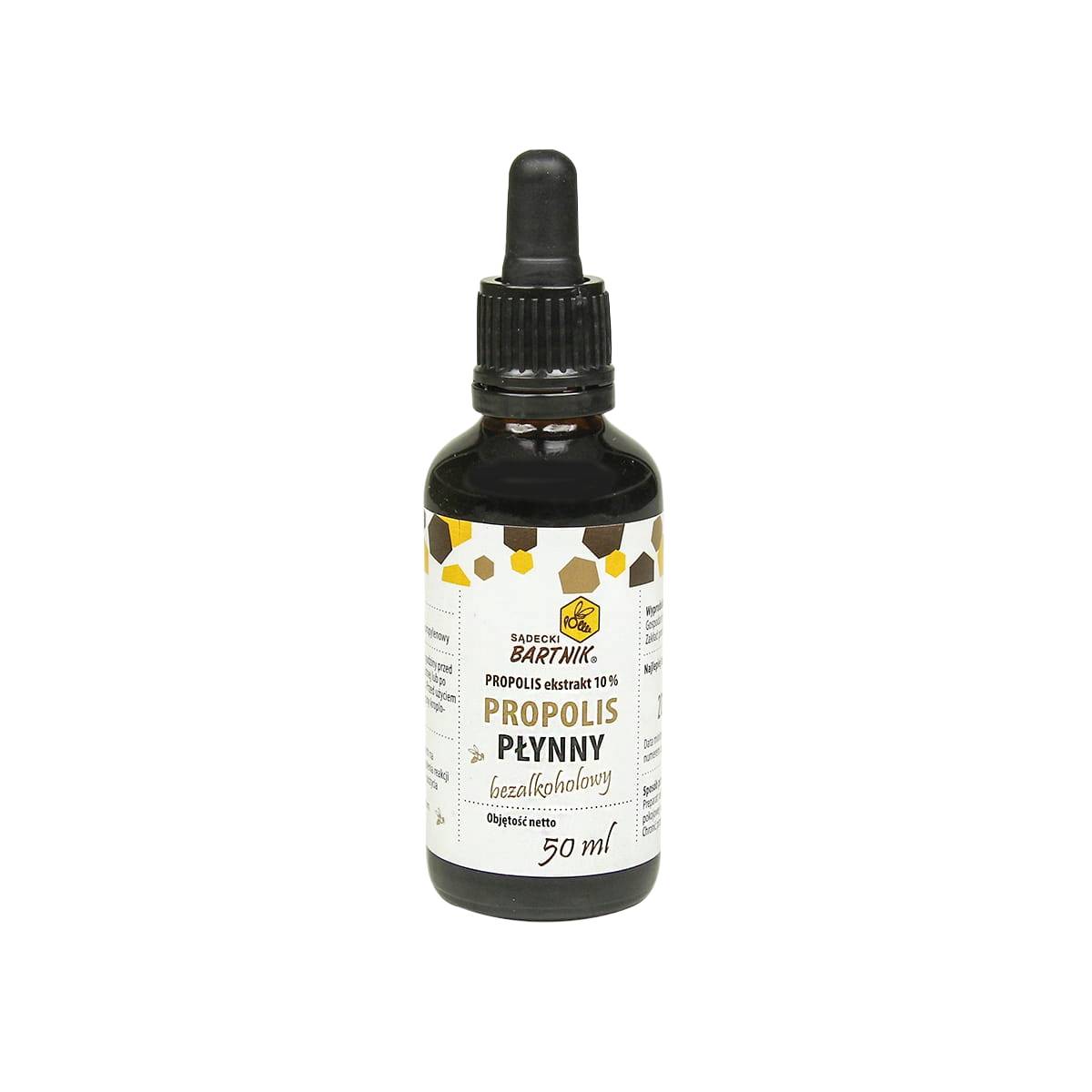 Levně Propolis tekutý bezalkoholový, pro konzumaci a pro pokožku, 10% propolis, 50 ml