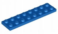 

Lego 3034 Płytka 2x8 niebieska Nowa (2g)
