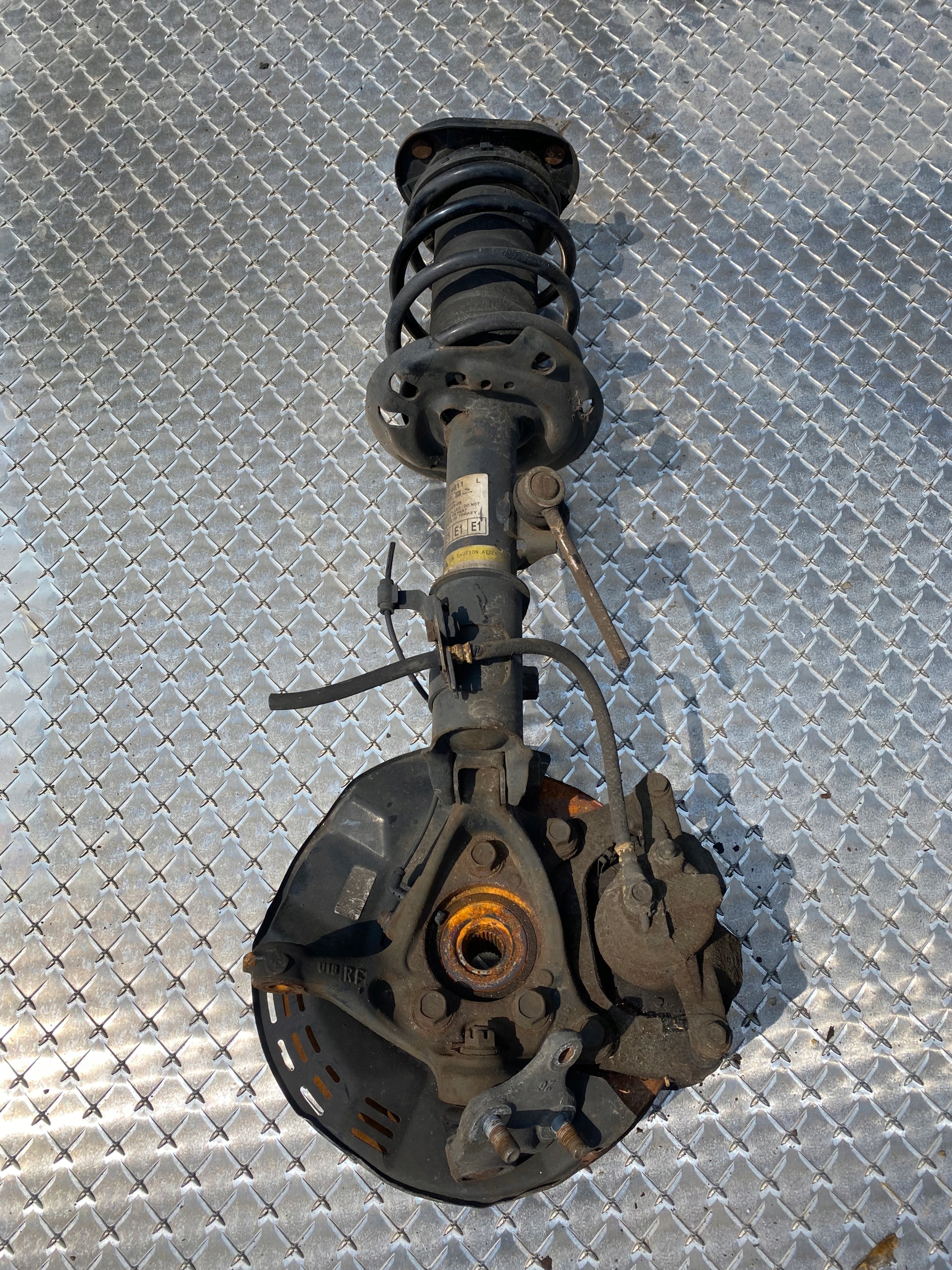 TOYOTA CHR C-HR McPherson left swing front