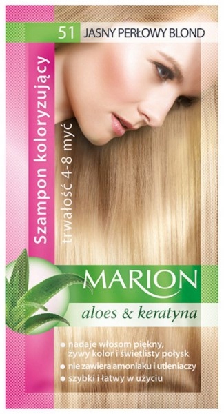 

Marion Szamponetka Koloryzująca 51 Perłowy Blond