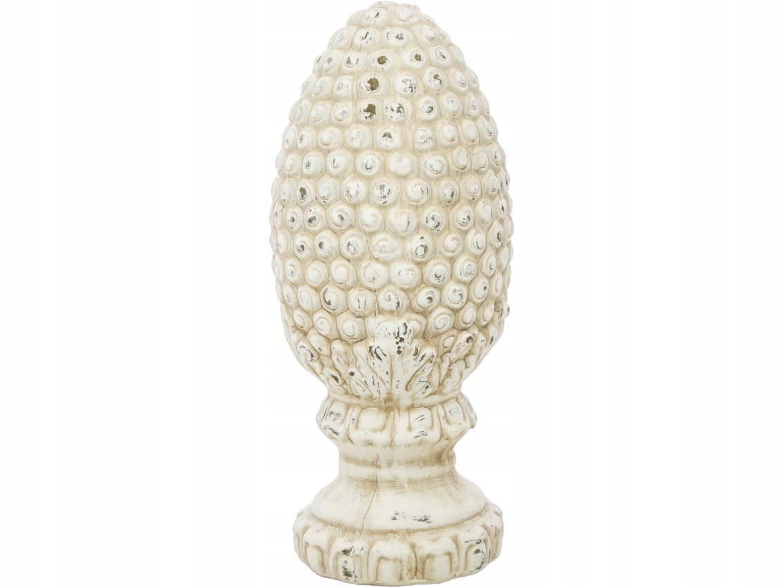 

Beżowa Dekoracyjna Figurka Karczoch 38 x 15,5 cm