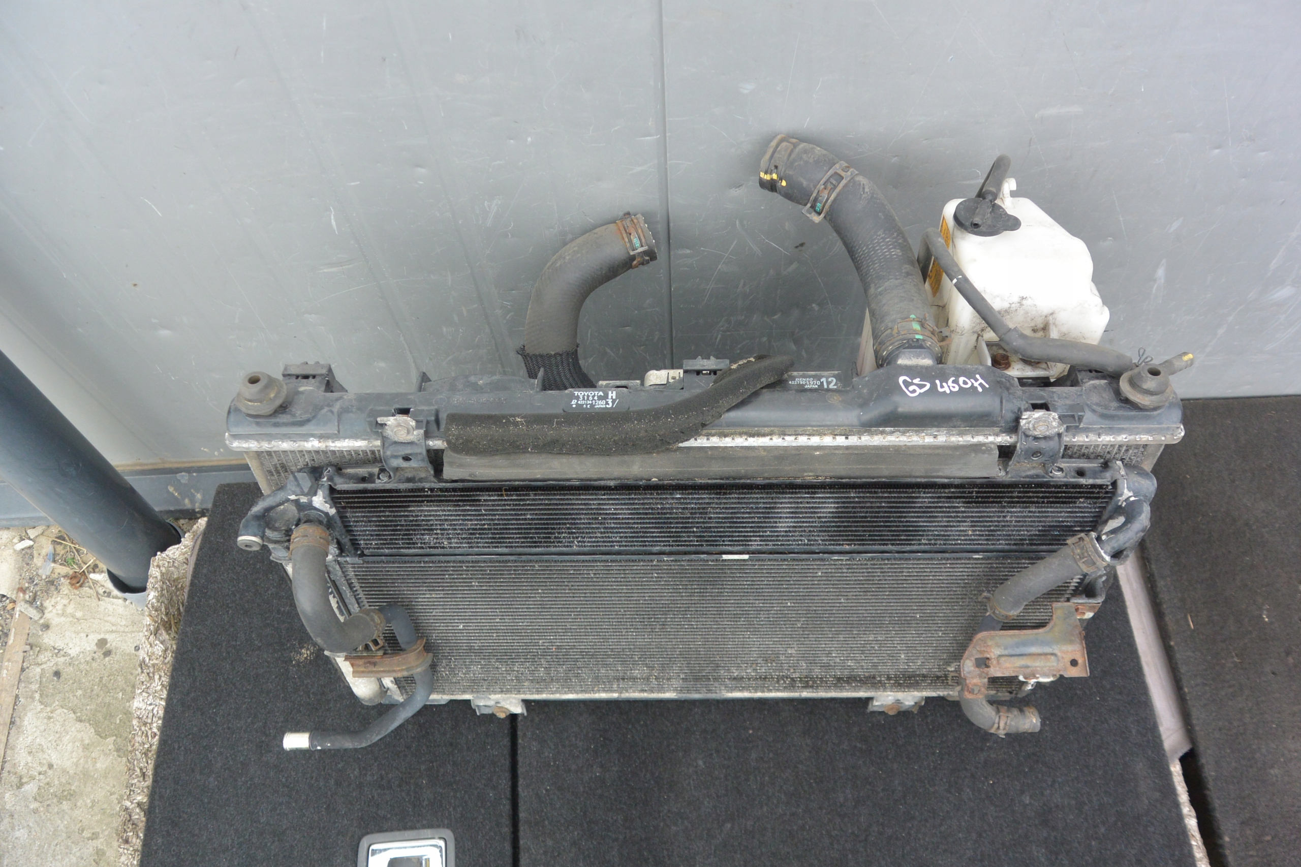 Kühler Lüfter Behälter KPL 3.5 V6 LEXUS GS III 450H
