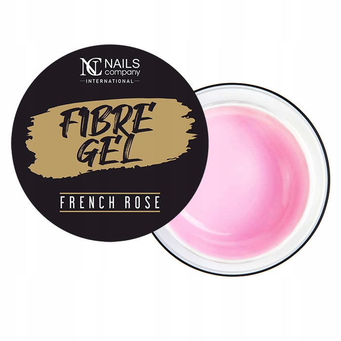 Nails Company Stavební Gel na nehty Fibre Gel French Rose Vincenzo 50 g