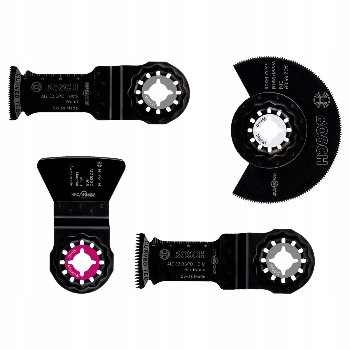 Zestaw 4 sztuk osprzętu do GOP BOSCH STARLOCK