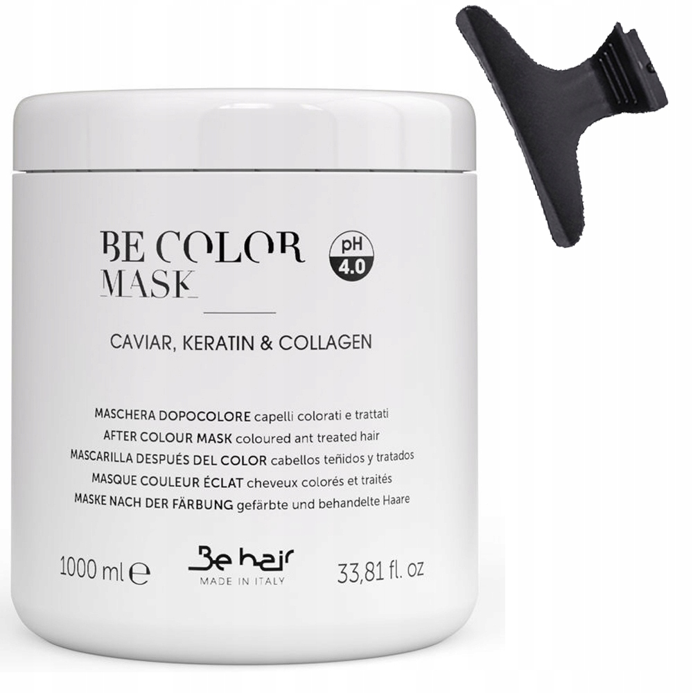 

Be Color Maska Keratyna Kawior Włosy Farbowane 1L