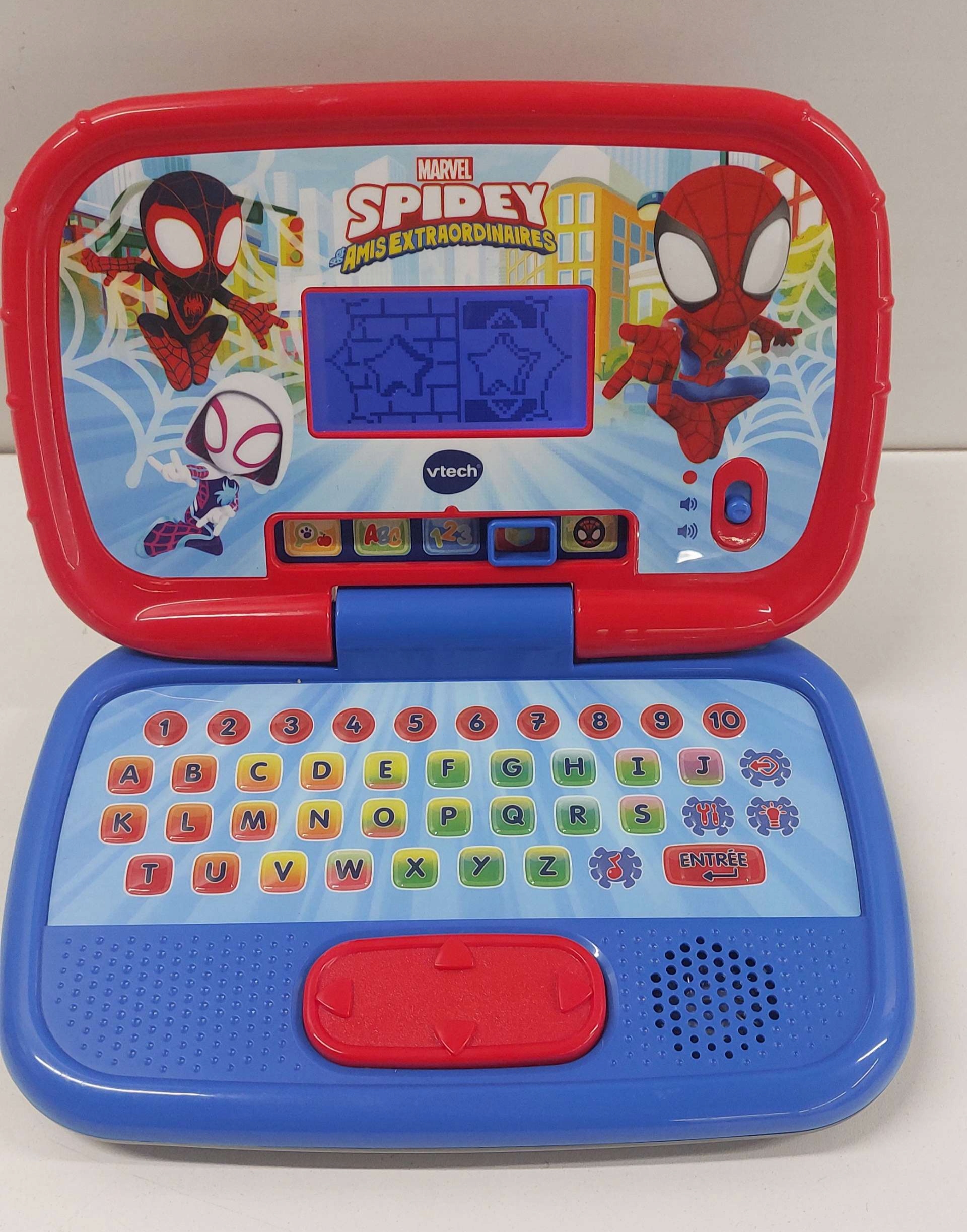 VTECH - DISNEY JUNIOR SPIDEY, KOMPUTER EDUKACYJNY DLA DZIECI FRANCUSKI