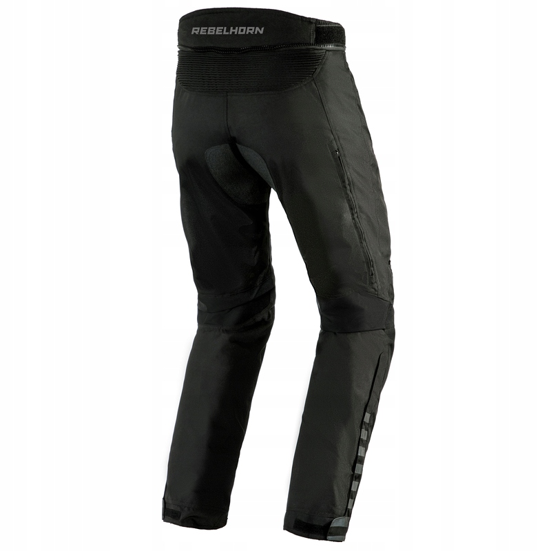 REBELHORN TEKSTYLNE SPODNIE MOTOCYKLOWE MĘSKIE HIKER II BLACK 2XL Rozmiar XXL