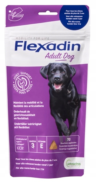 Vetoquinol Flexadin Adult Dog 60szt. na stawy