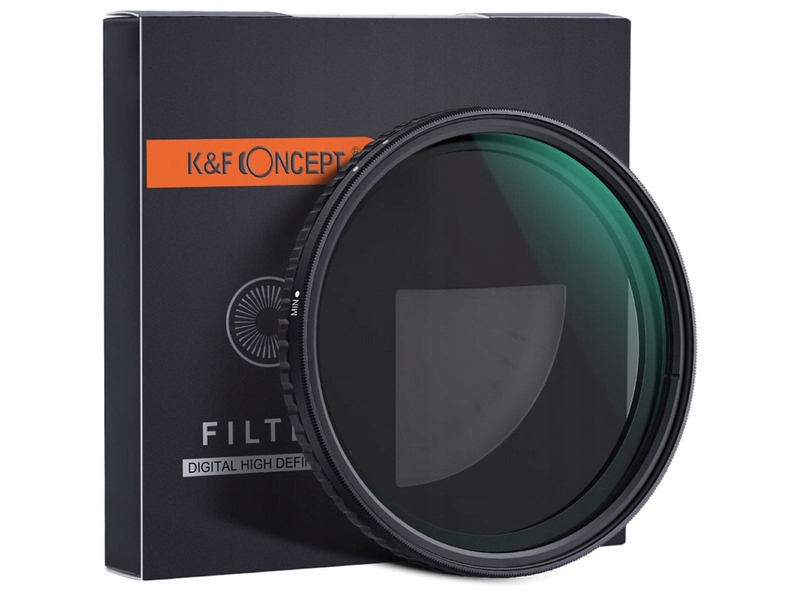 Filtr szary K&F CONCEPT ND8-ND128 58 mm