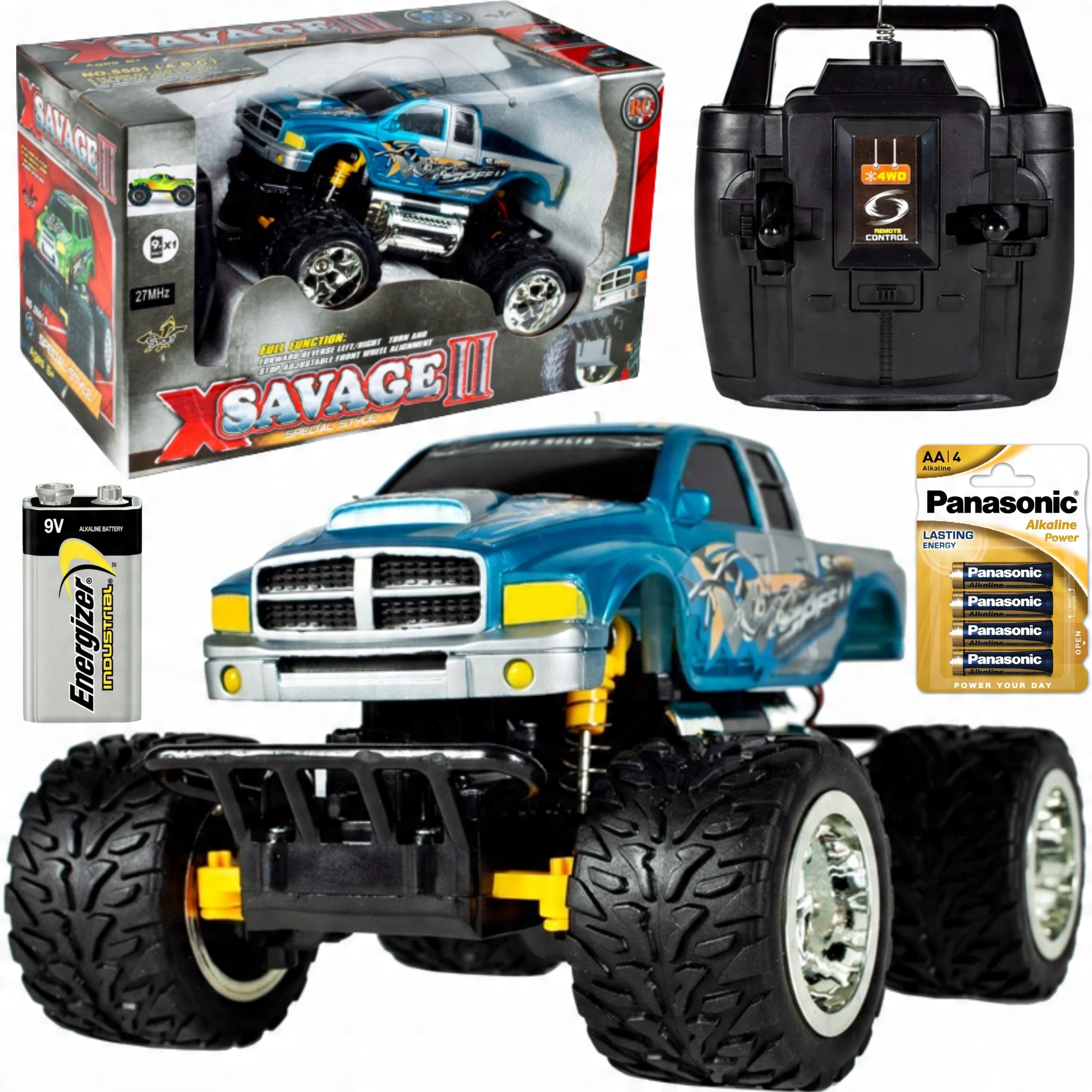 

Monster Truck Zdalnie Sterowany Samochód + Baterie