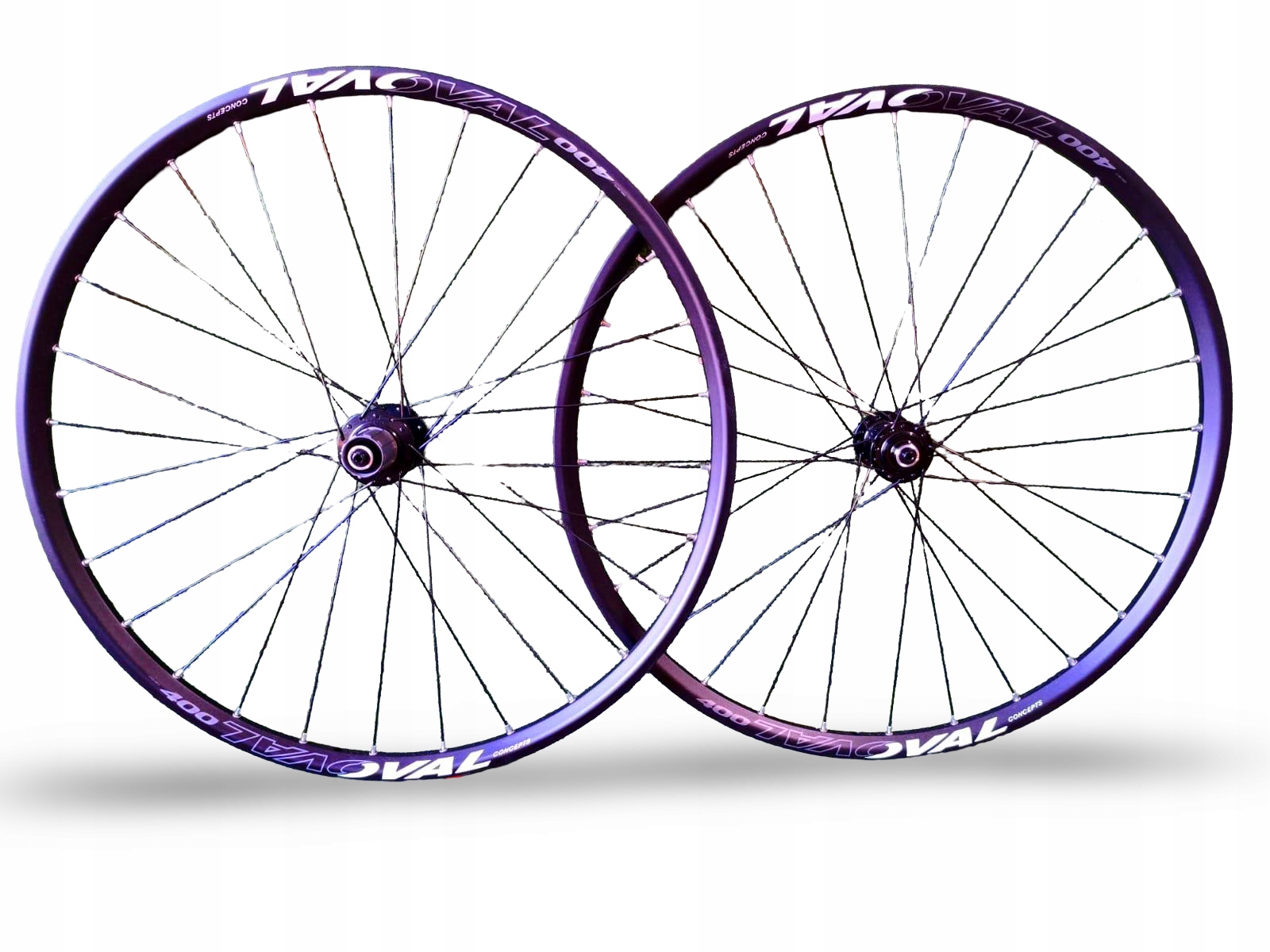 Koła Rowerowe Komplet Oval 400 27,5" Etrto 584-23 Osie Qr Centerlock