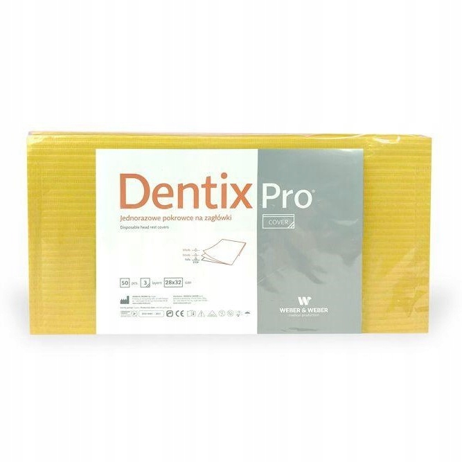 

DentixPro Cover pokrowce na zagłówki bib-fol 50szt