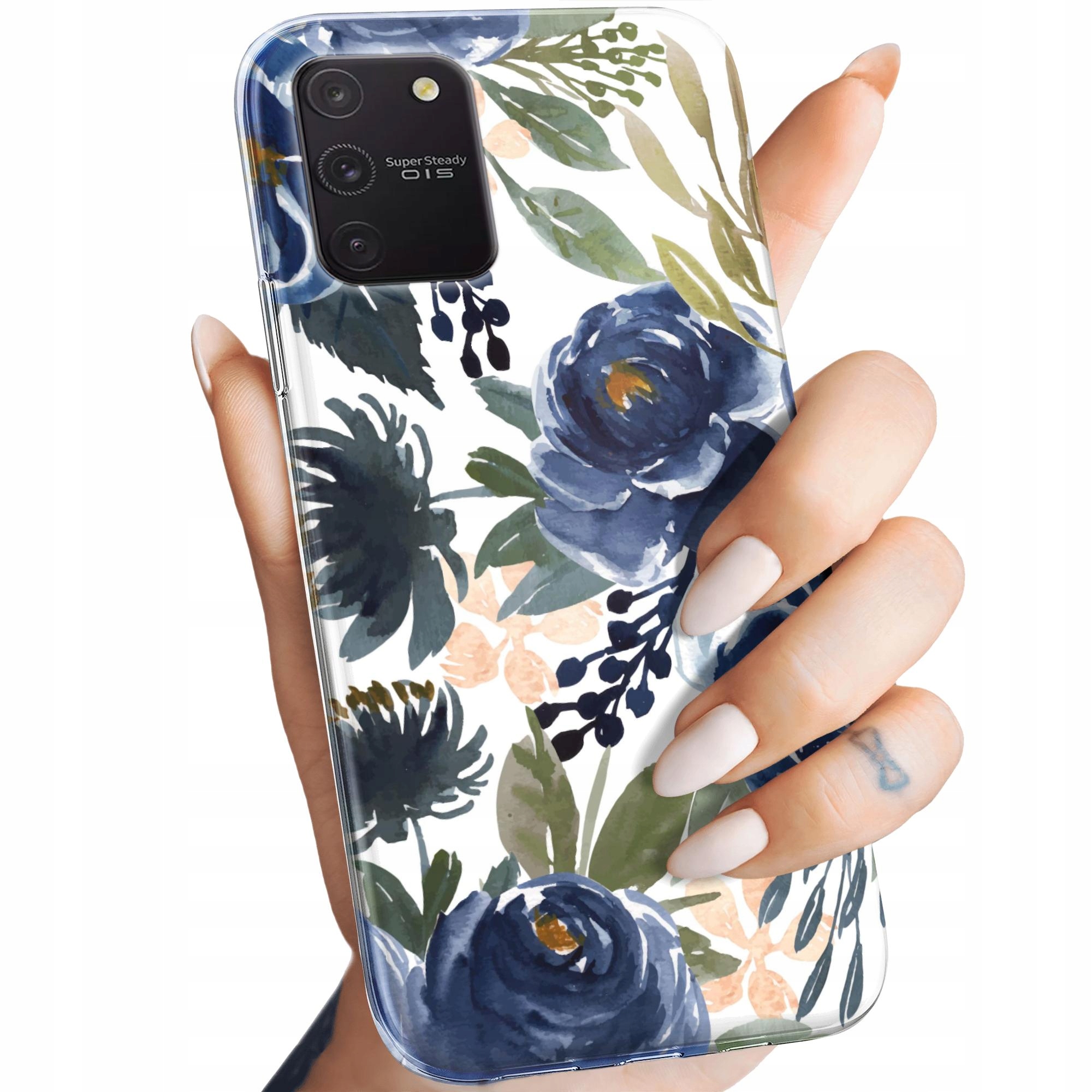

Etui do Samsung Galaxy S10 Lite Kwiaty guma