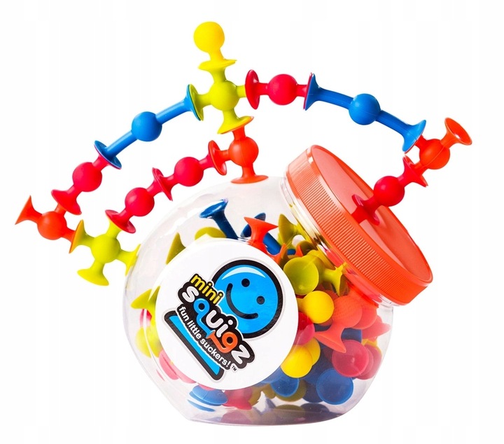 

Fat Brain Toy Mini Przyssawki Klocki Silikonowe 75