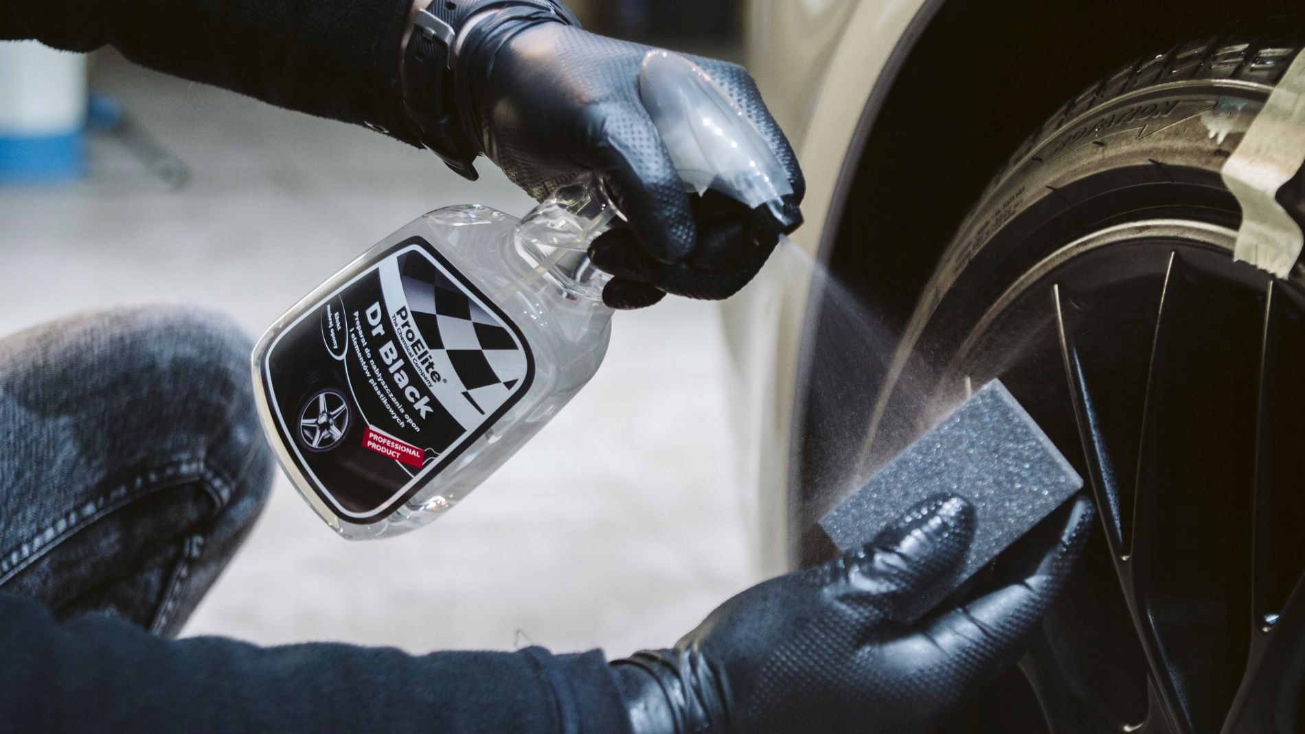 PROELITE DR BLACK ЧЕРНИДОЛЛ ПЛАСТИК РЕЗИНА-5L