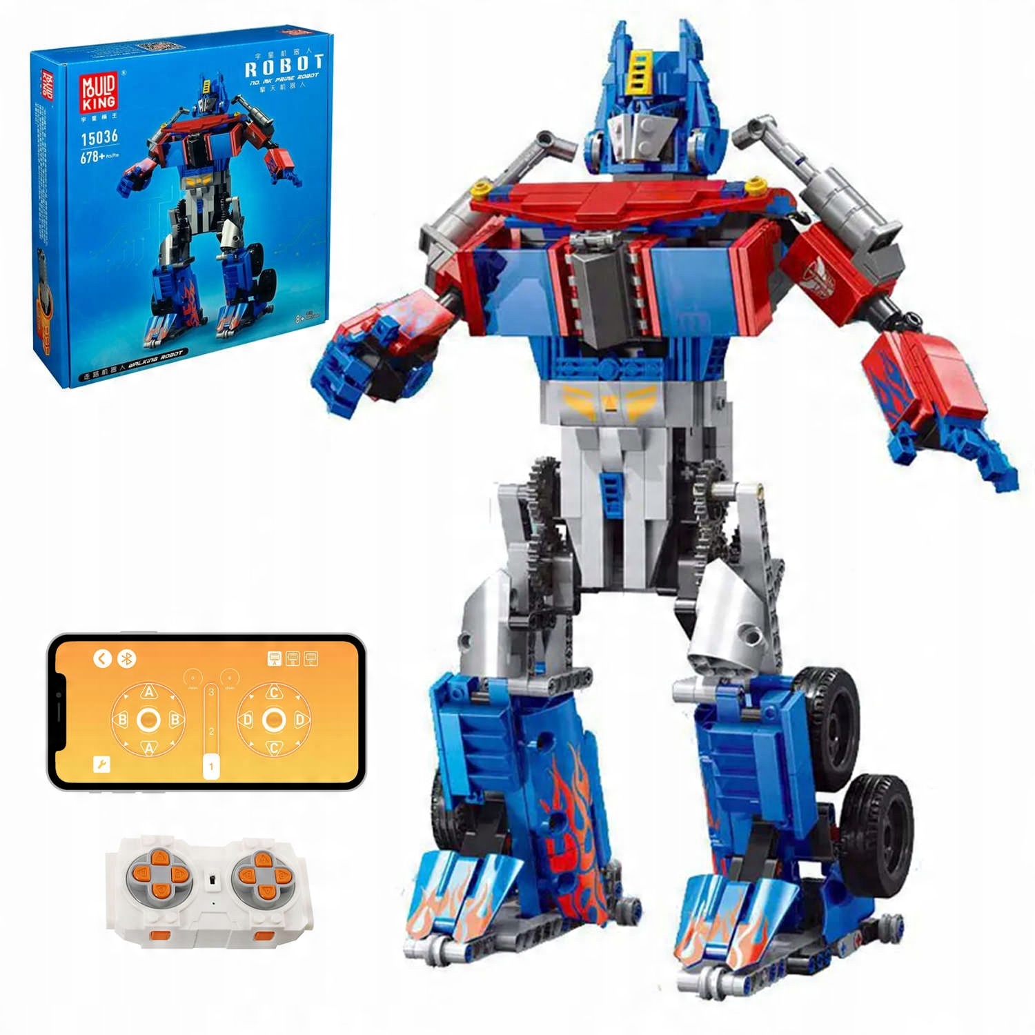 

Zdalnie Sterowany Robot Prime Klocki Konstrukcyjne