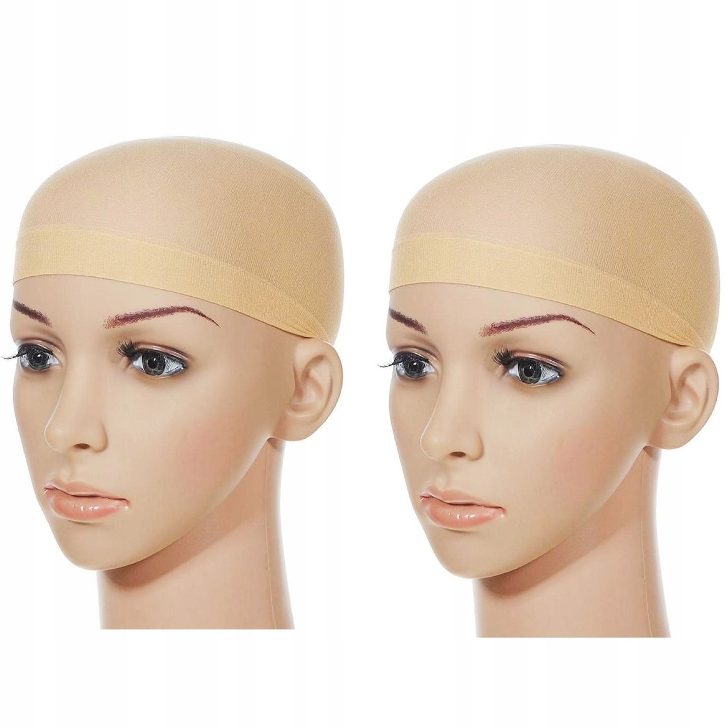 

Czepek siatka pod perukę 2 szt do peruk Cielisty