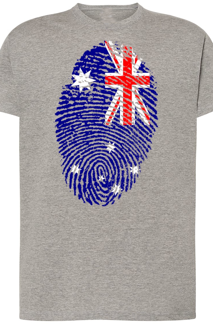 

Australia Flaga Odcisk Nadruk T-Shirt Męski R.m