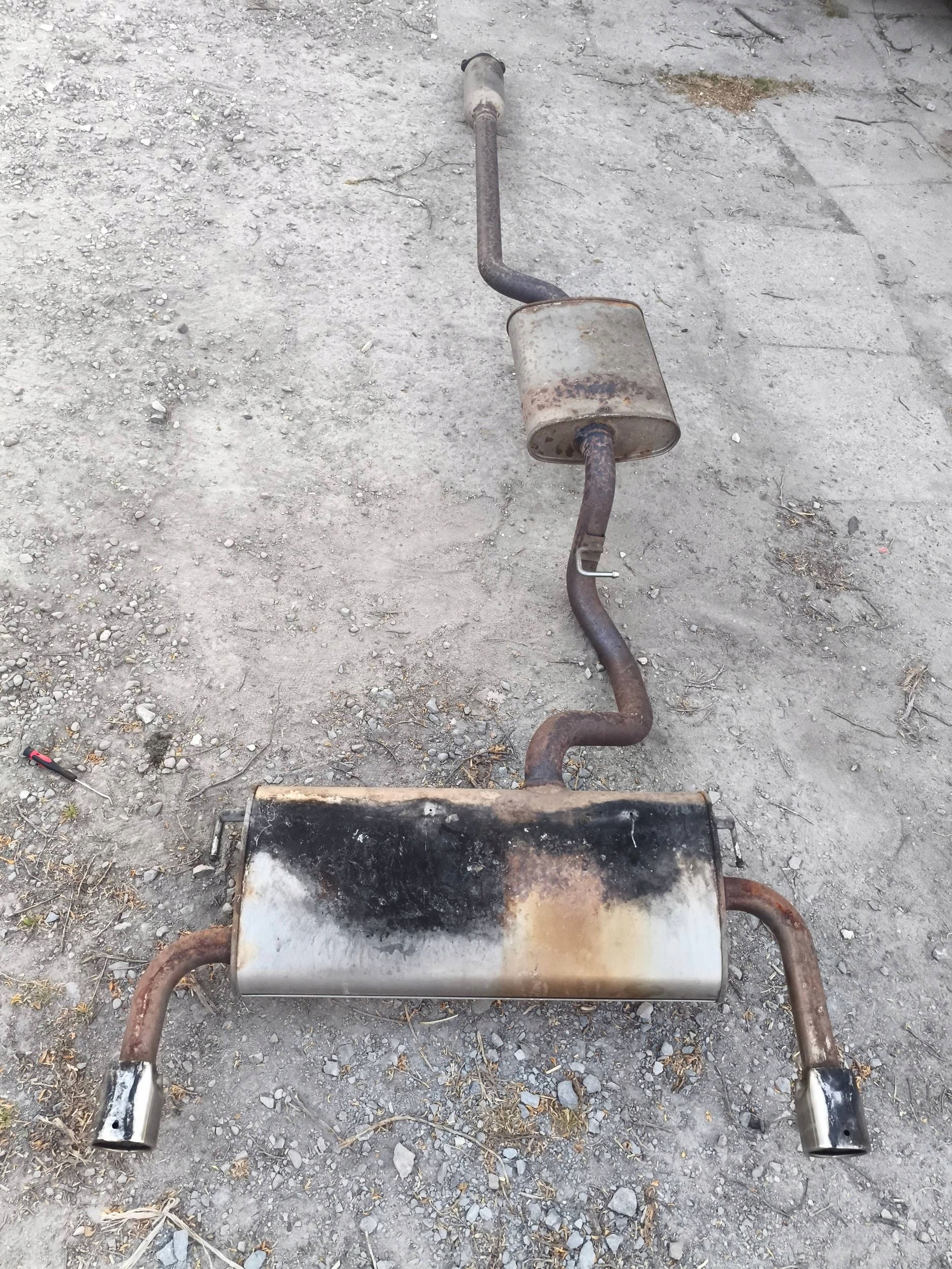 Ford Kuga MK2 1.5 ECOBOOST II muffler, exhaust complete
