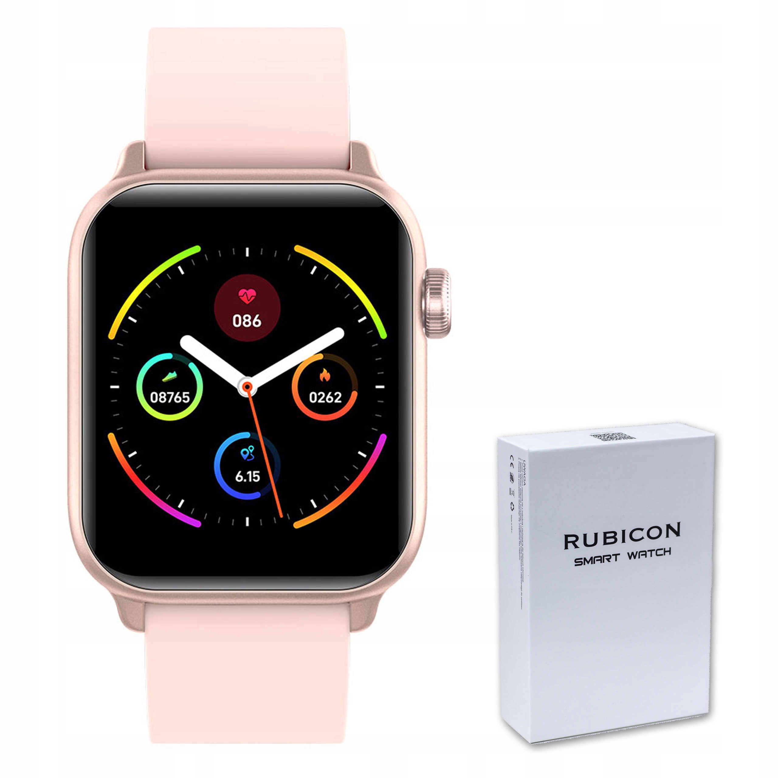 

Damski Smartwatch Puls Social Rubicon Fb Fitness