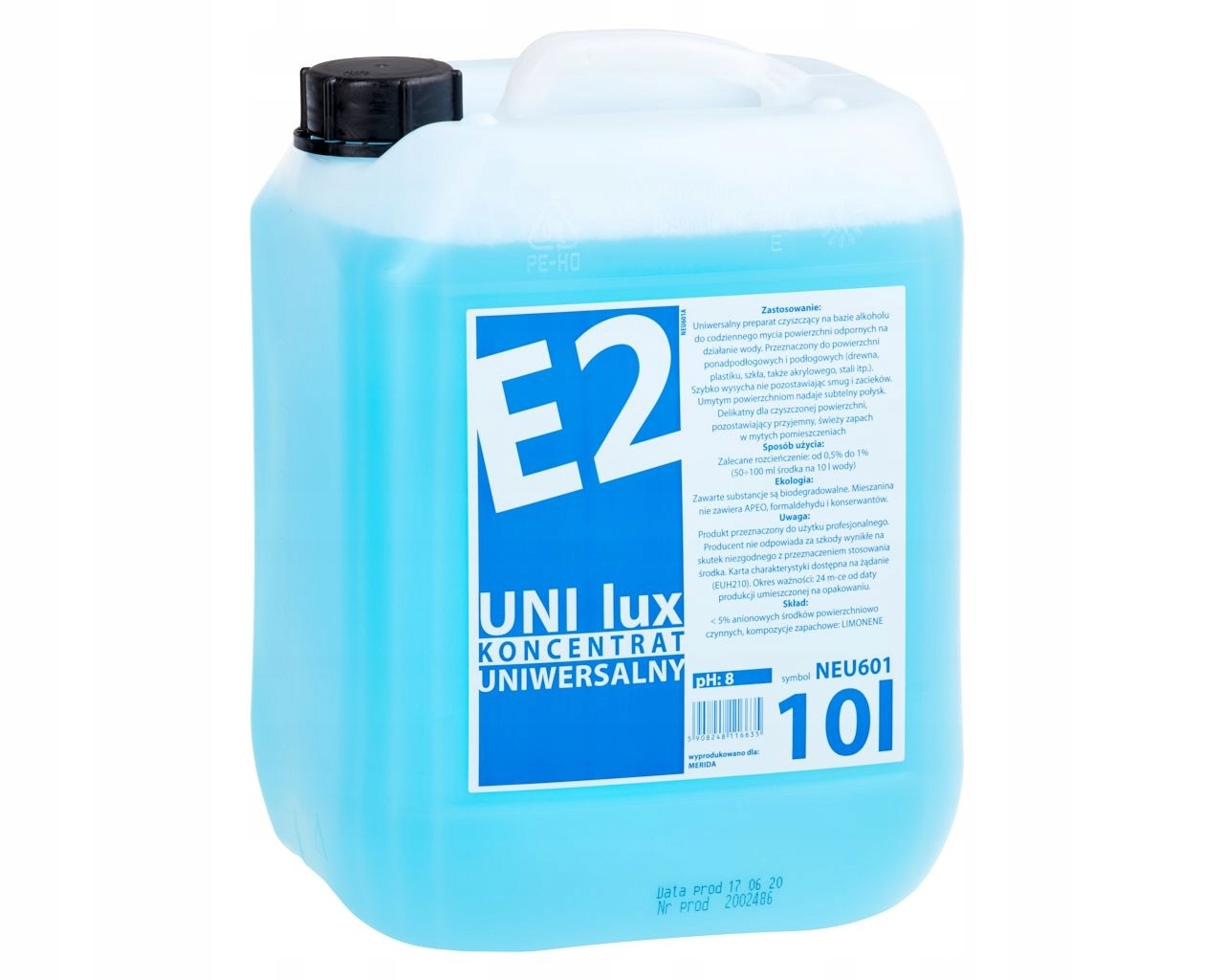 

Uniwersalny Płyn Do Mycia Merida Uni Lux 10 L