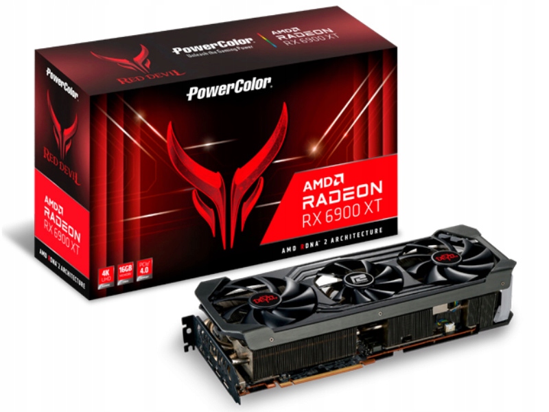 Ð’Ð¸Ð´ÐµÐ¾ÐºÐ°Ñ€Ñ‚Ð° PowerColor Red Devil RX6900XT 16GB