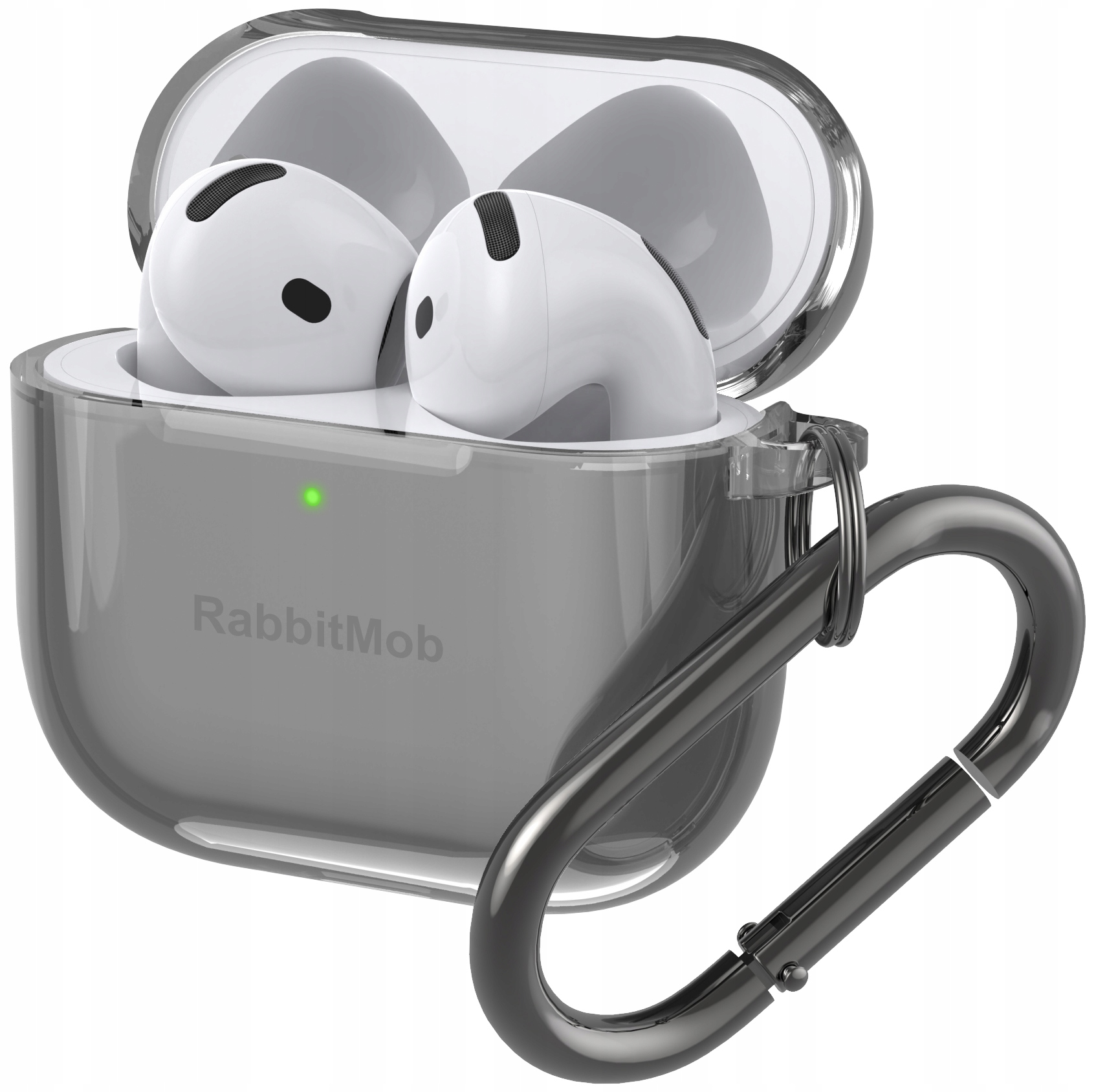 Чехол-книжка RabbitMob для Apple AirPods 4 черный