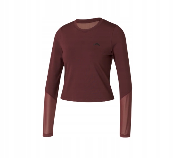 Crivit Long sleeve damska koszulka na długi rękaw bordowa R:L(44/46)