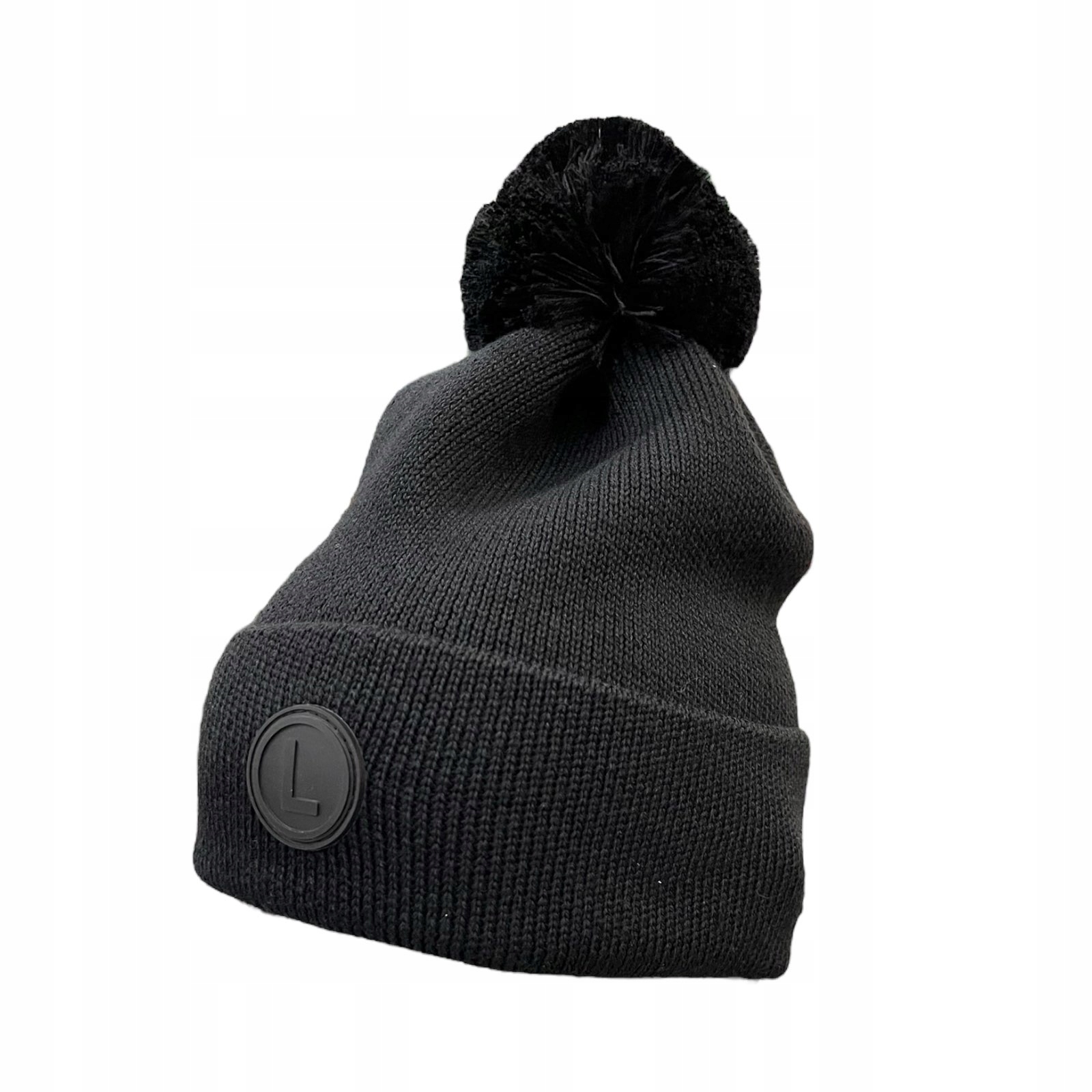 Čepice eLka s bambulí černá Legia Varšava pro dospělé