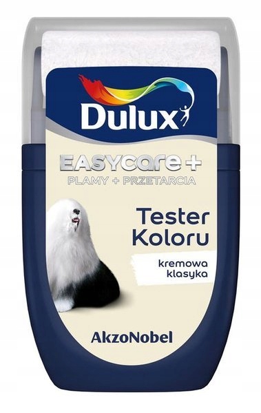 

Dulux EasyCare+ Kremowa klasyka 30 ml tester farby